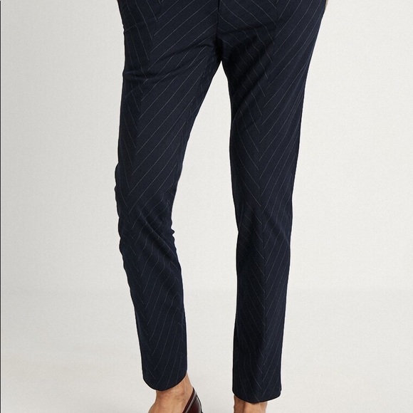 I need this Twisted Tailor navy pinstriped suit - Picture 2 of 8